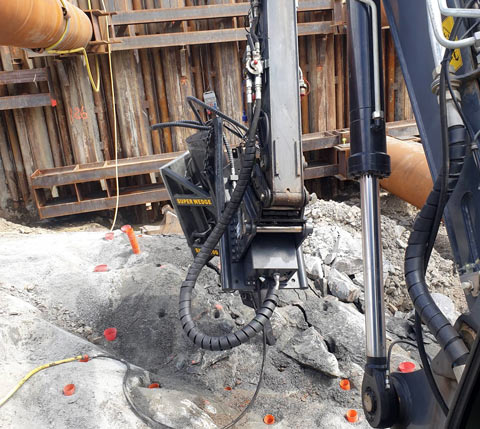 Super Wedge Bergspräckning Västra Götaland